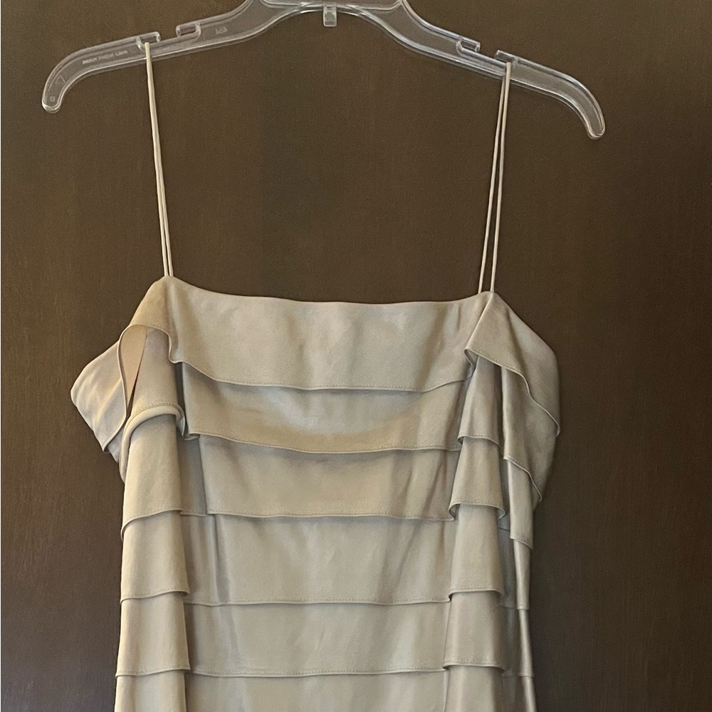 Shoestring straps party dress